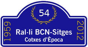 54 Rallye Internacional de Coches de Época Barcelona-Sitges